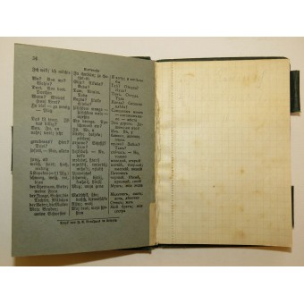 WW1 germano-russe et lallemand militaire -Polonais phrasebook. Espenlaub militaria